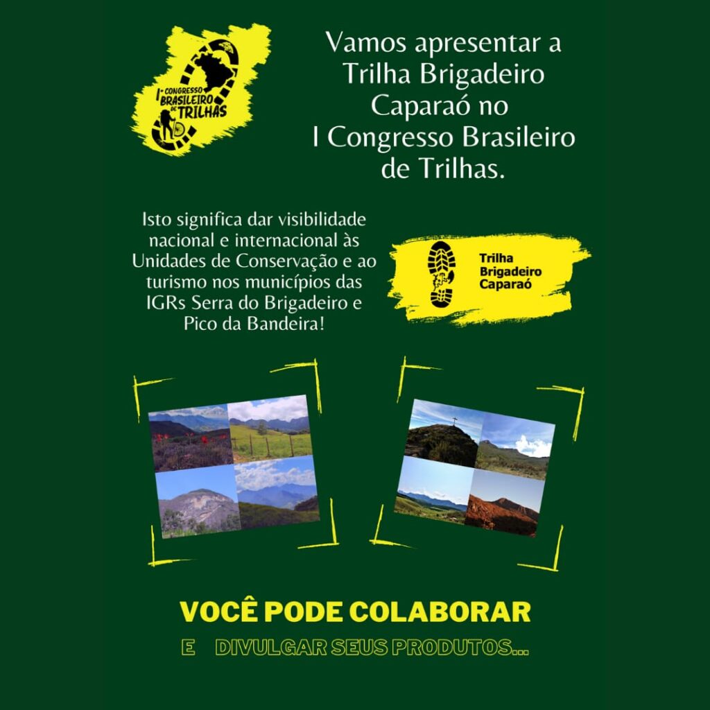 Idealizadoras criam campanha para apresentar a Trilha Brigadeiro Caparaó em Goiânia